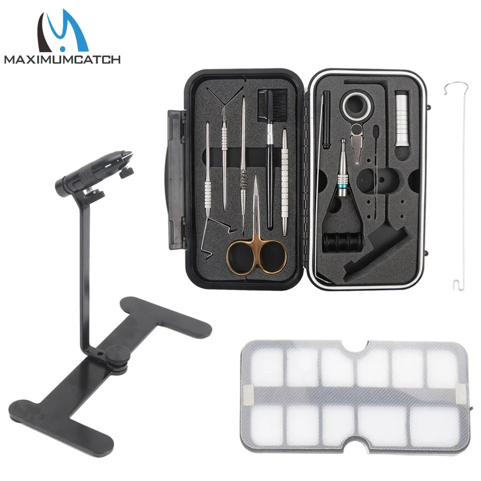 Fly Fishing Set - Kit Compacto de Montagem de Iscas