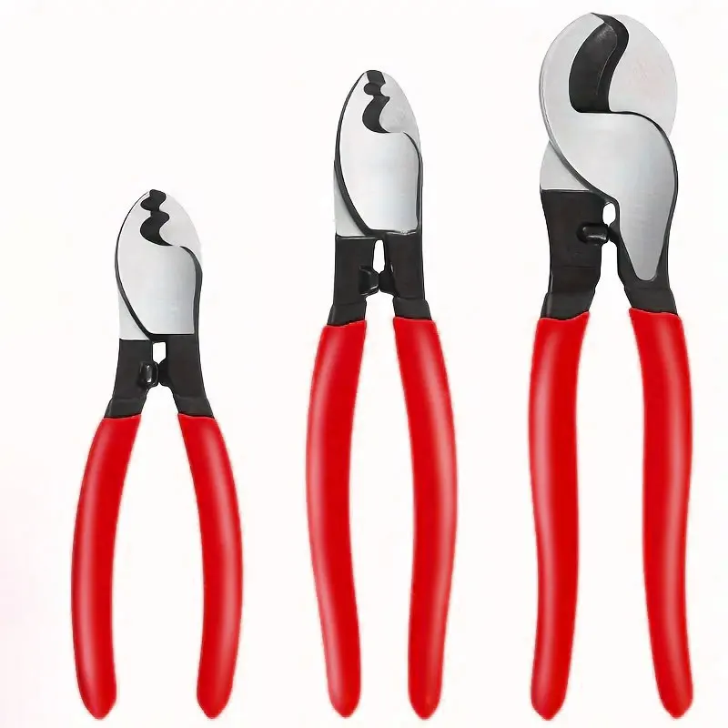 LK-22A/38A/60A Insulated Cable Cutter Electrician Professional Pliers Shock Wire Stripper Tool Pliers Cable Scissors Hand Tools