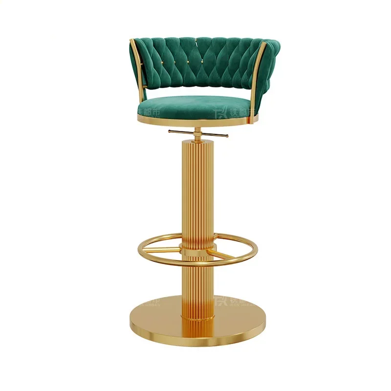 Modern Luxury Creative Design Office Bar Chairs Nordic Banks Bar Chairs Office Counter Stool Reception Desk Barkrukken Furniture