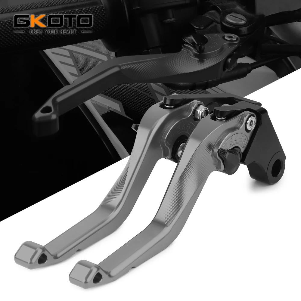 New Motorcycle Handles Lever CNC Short Brake Clutch Lever For MSX125 CB300R CB300F CB125R CB125F CBR250R