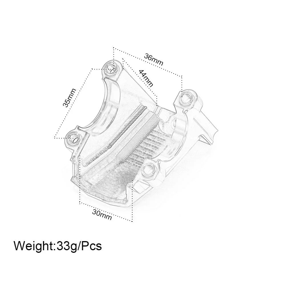 1/2PCS Differential Housing Gearbox Cover Diff Case #7780 for RC 1/5 Traxxas X-Maxx 1:5 XMaxx 6S 8S 1/6 XRT Car Accessories