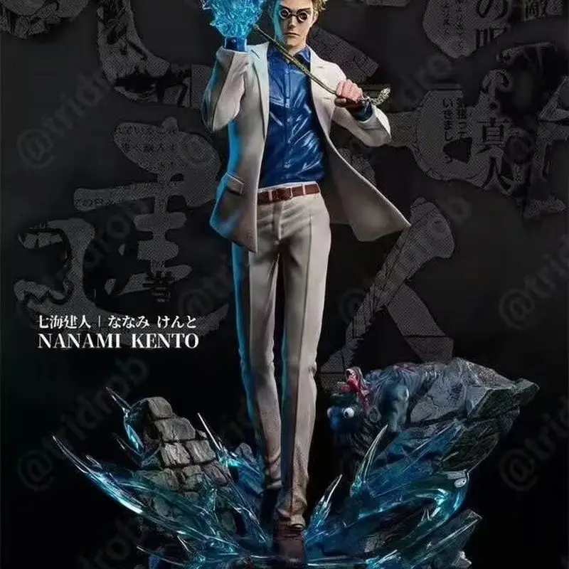 

32cm Jujutsu Kaisen Figure Nanami Kento Anime Action Figure Manga Desktop Ornament Doll Model Collection Craft Toys Xmas Gifts