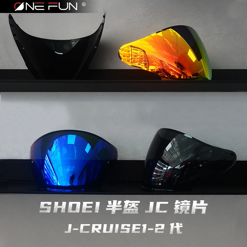 Visiera del casco per SHOEI J CRUISE1/2/ J-FORCE4 3/4 CJ2 JC1 JC2 JF4 CJ-2 Casco fotocromatici Maschera scudo per lenti Pinlock antiappannamento