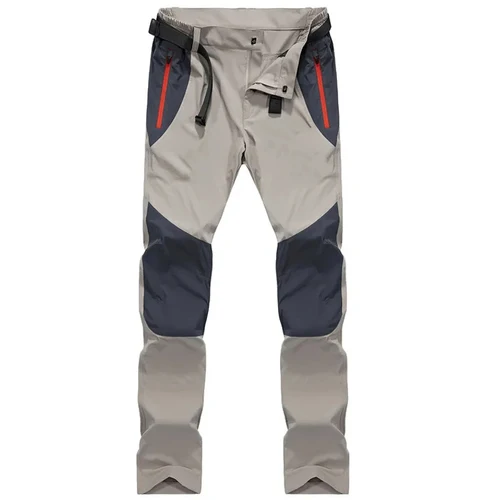 Imagen 2 del producto Pantalones Cargo tácticos impermeables para hombre, pantalones largos de secado rápido para primavera y verano, pantalones para deportes al aire libre, senderismo, Camping, pesca, 4XL