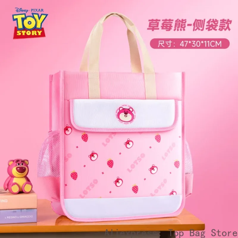 Disney Luxury Purse Handbag Kids Large Capacity Shoulder Bag with Lotso Zootopia Frozen Patterns for School Tutoring