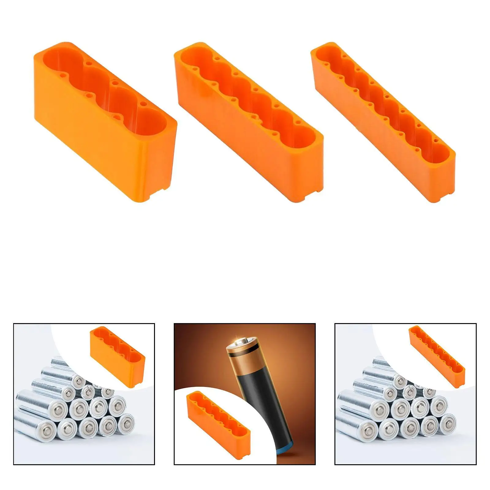 Battery Clamp Convenient Sturdy Accessories for Single Row Double Sided