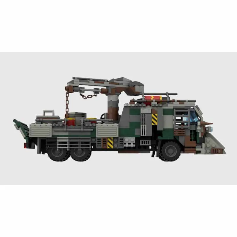 MOC-170128Doomsday مركبة مدرعة بنة Model1234 قطعة، لعبة مكعبات بناء عيد ميلاد الأولاد والأطفال وعيد الميلاد