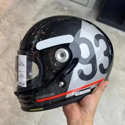 Shoei-casco de motocicleta Glamster 93, protector de cabeza de cara completa, clásico, TC-5, crucero Retro, Latte, escalada gratis