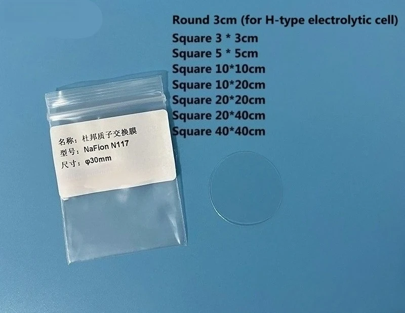 N117 perfluorosulfonic acid membrane cation exchange membrane electrolytic cell proton exchange membrane
