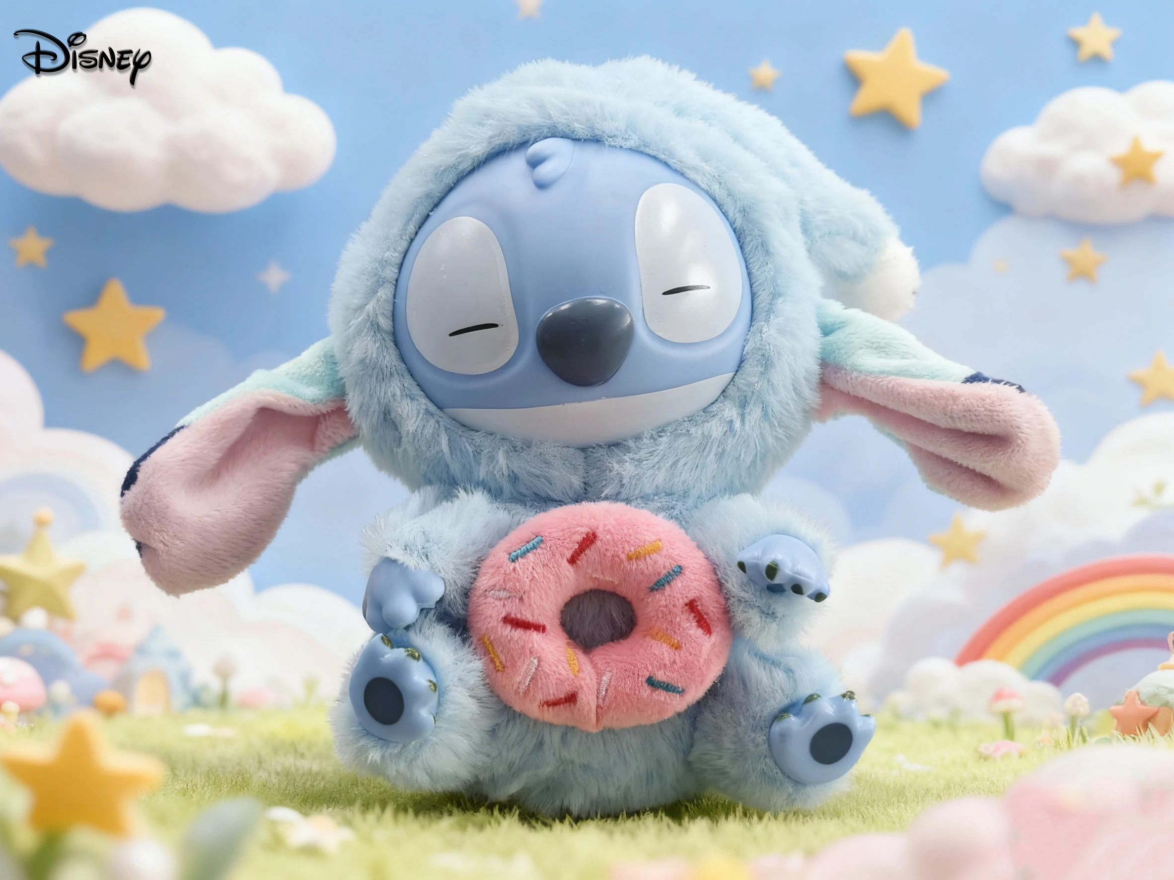 

Терапевтическая милая синяя плюшевая игрушка «Чужой», приятный для кожи короткий плюш + мягкий надувной наполнитель, идеальный приятный и успокаивающий подарок