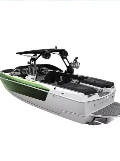 New Leisure Party Outboard Motor FRP Fishing Boat for Surfing Sports Entertainment Tugboat Use