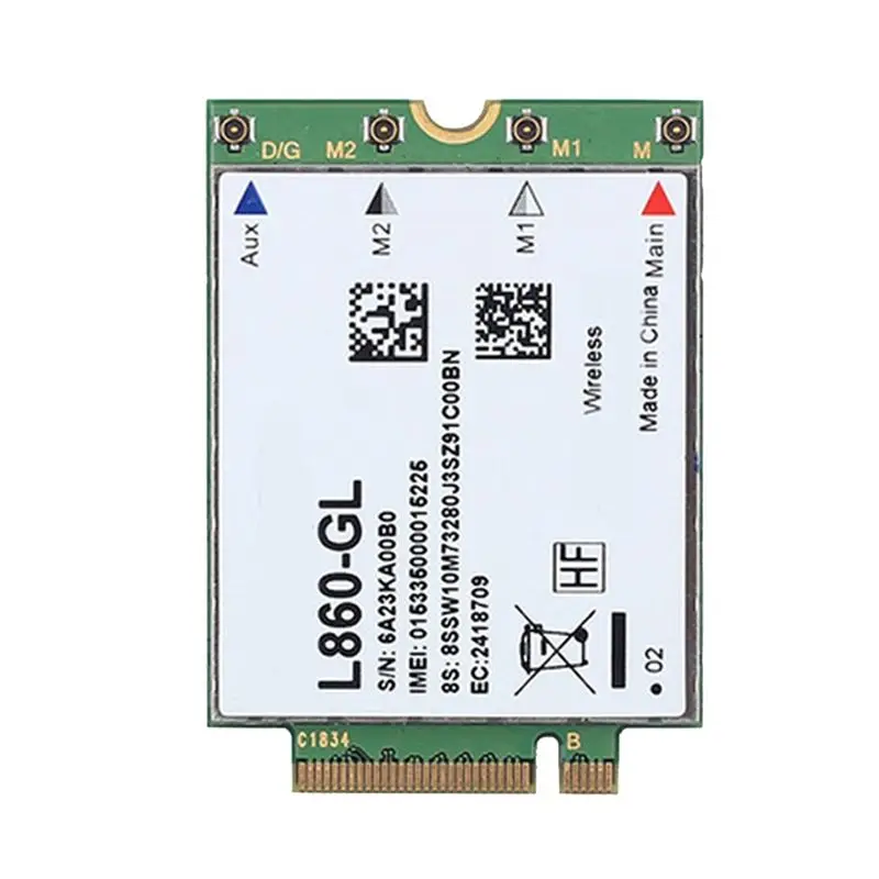 A53M-L860-GL Universal Version For Fibocom 4G Module With Wifi Supports M. 2 Interface Not For Lenovo WWAN Card