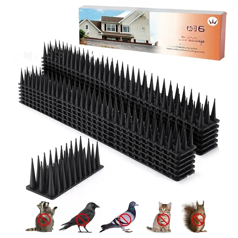 for Plastic Anti Bird And Pigeon Spikes Stainless Steel Bird Repeller Plastic Anti Cat Anti Pigeon Birds Repellent Spikes Pest