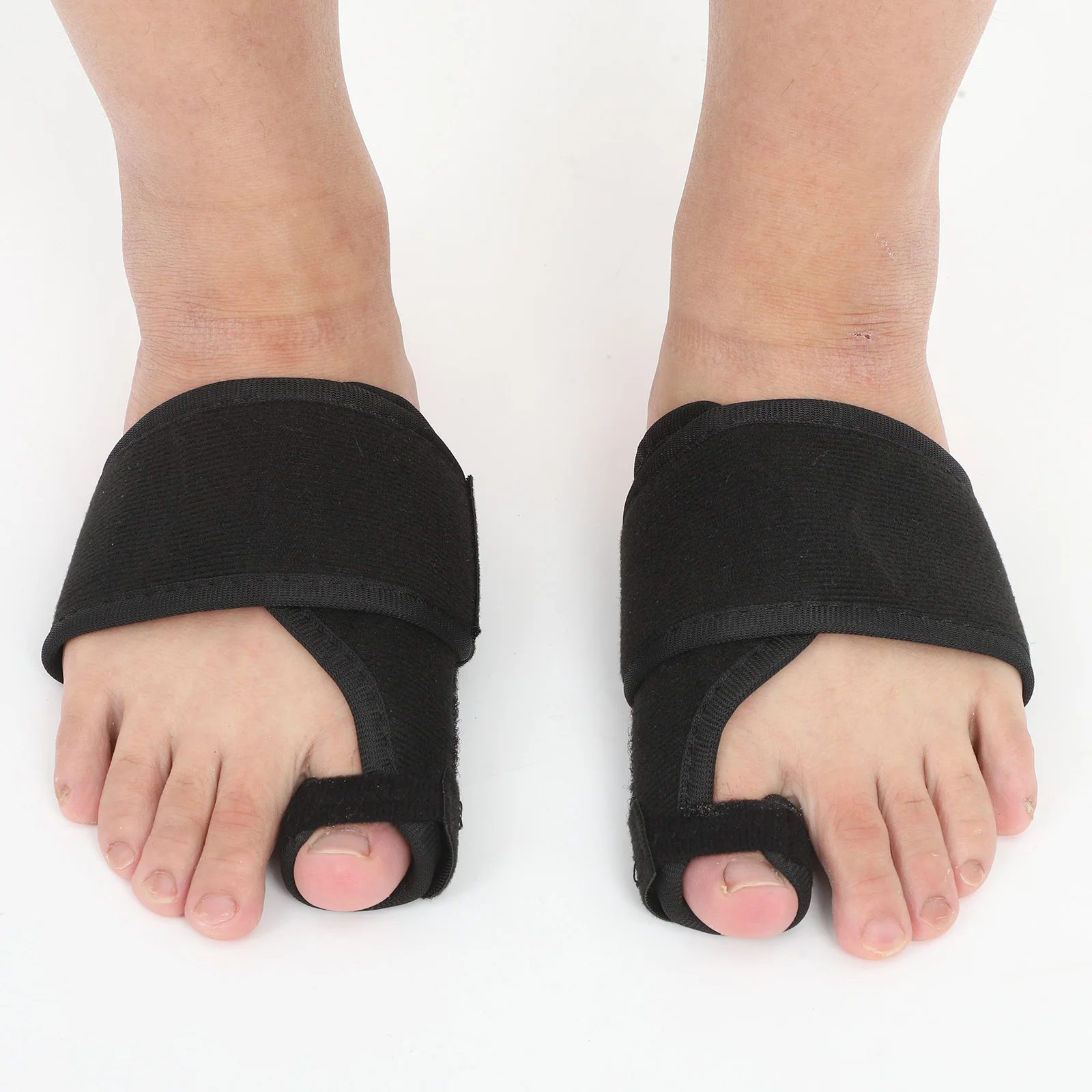 

Toe Bunion Protectors Adjustable Arch Support Relief Pain Night Splint Compression Brace for Men Women One Size Fits