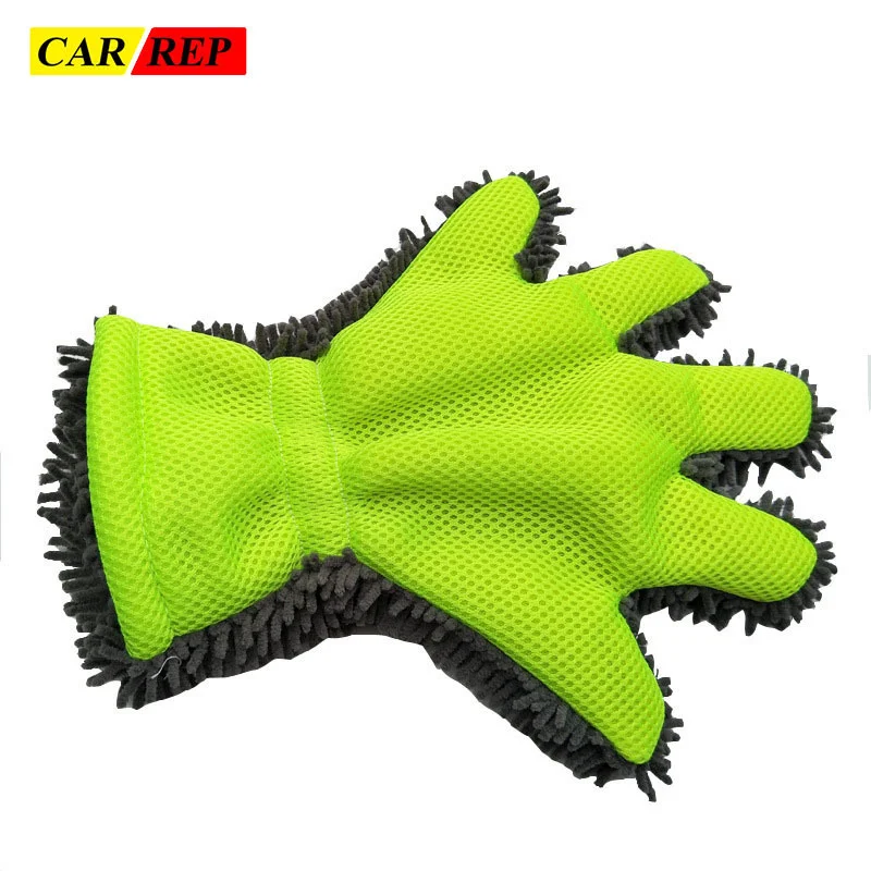 

Двусторонние коралловые бархатные перчатки с пятью пальцами, перчатки для мытья автомобиля, перчатки для ухода за автомобилем, мягкие сверхтонкие волокна, микрофибра для мытья