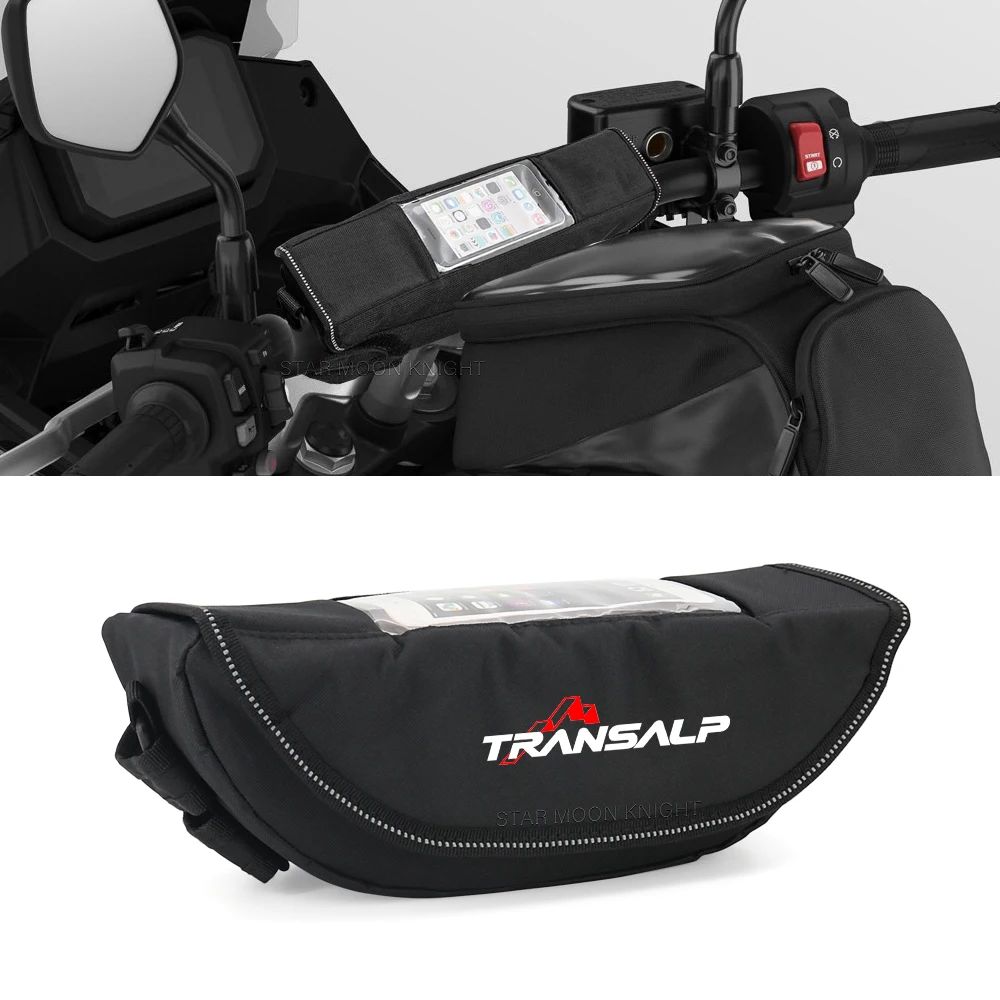 

Transalp XL 750 Travel Storage Bag For Honda XL750 TRANSALP 750 2023- Motorcycle Handlebar Waterproof bag Portable Toolkit Bag