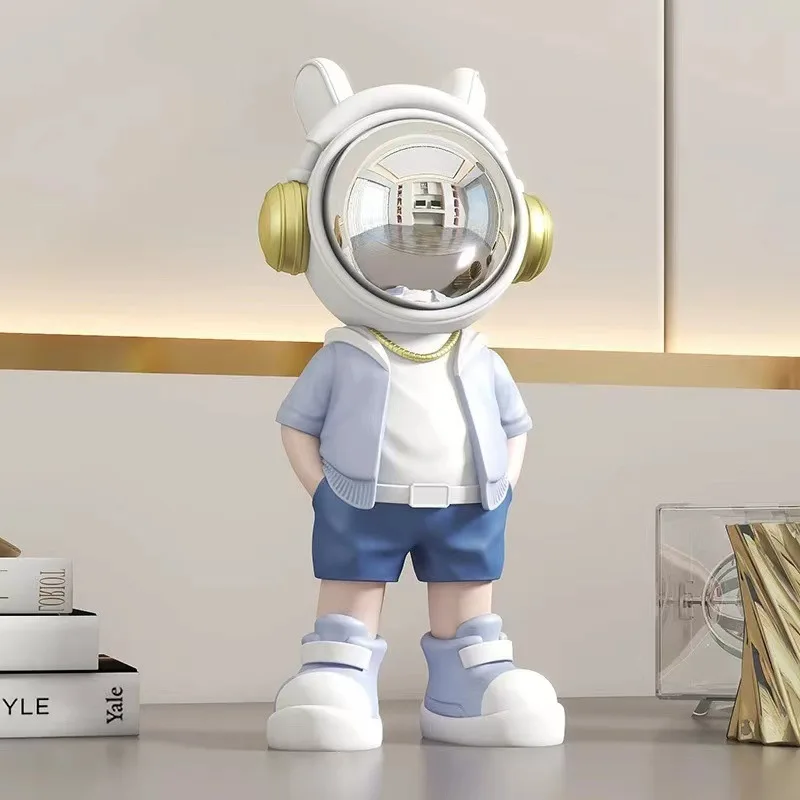 Creative Astronaut Resin Astronaut Image Light Luxury Decoration Image Statue Desktop Design