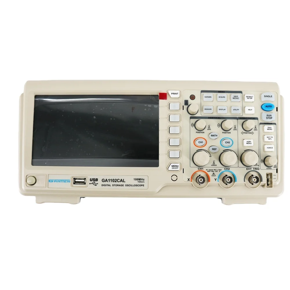 GA1102CAL 100M Hz 1G Digital Oscilloscope 7