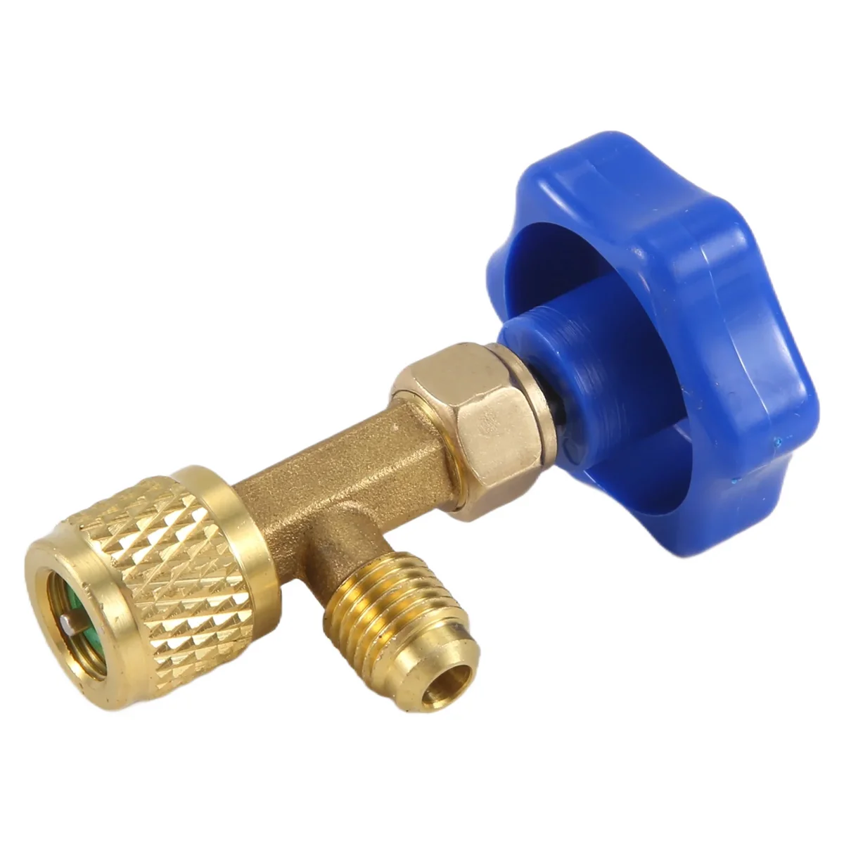 Low Pressure Dispensing Valve Bottle Opener 1/4 Sae Connector  Refrigerant Bottle Can Tap For R22 R134A R410A Gas