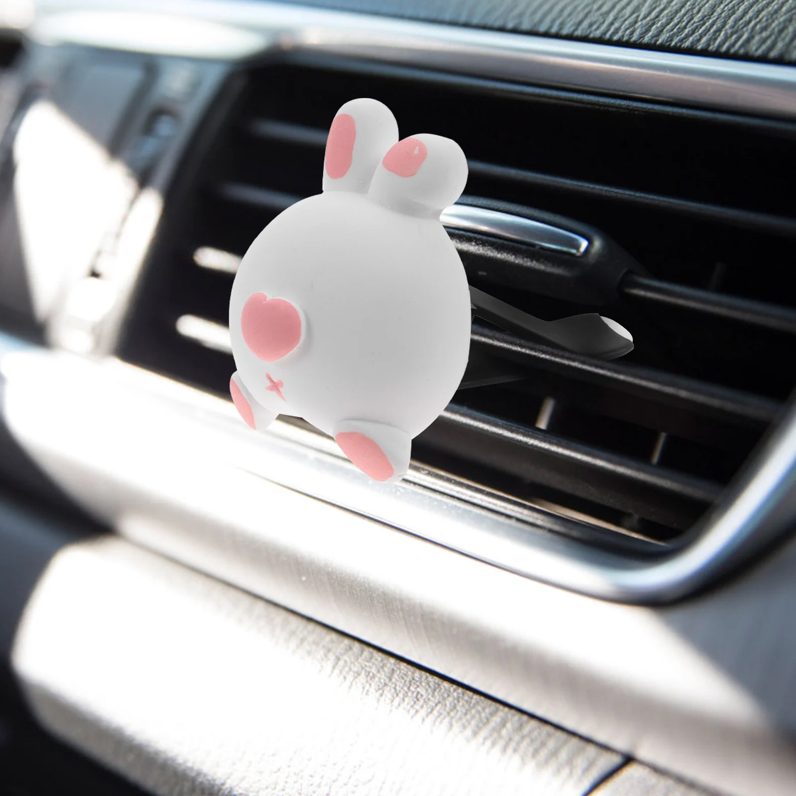 

20pcs Car Perfume Clip Square Head Plastic Vent Clips Air Freshener Accessories for Home Office Car Aromatherapy Decor