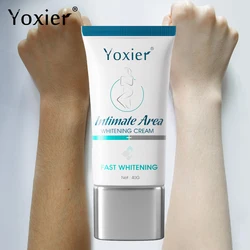 Intimate Area Whitening Cream Nourishing Brighten Remove Armpit Hip Knee Joint Pigmentation Anti-Aging Niacinamide Skin Care 40g