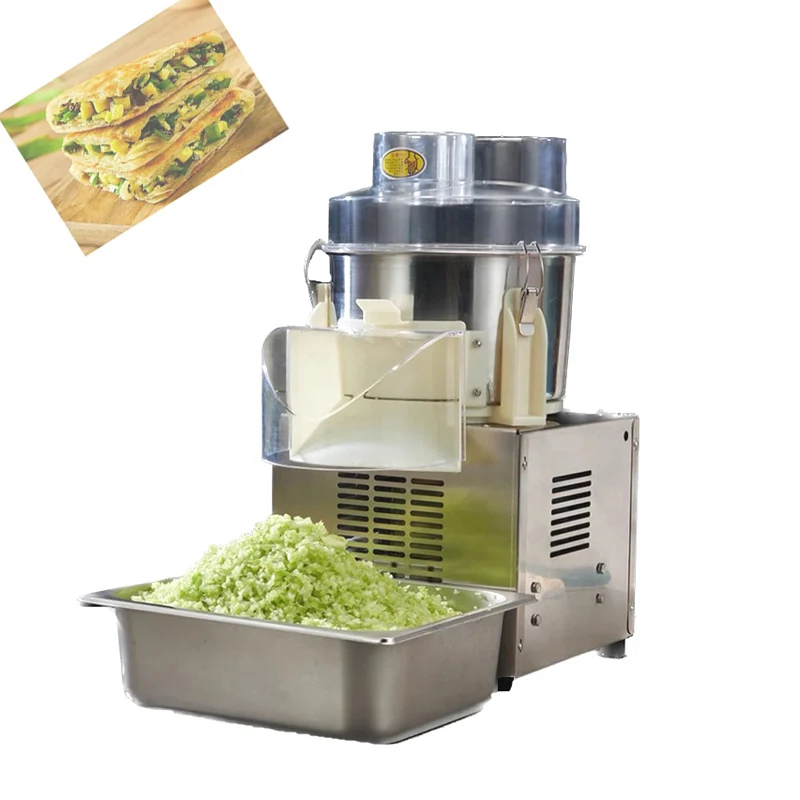 Veg Granulating Vegetable Cutting Machine Electric Small For Minced Chili Onion Ginger Cabbage Leek Filling Vegetable Pellet Mac