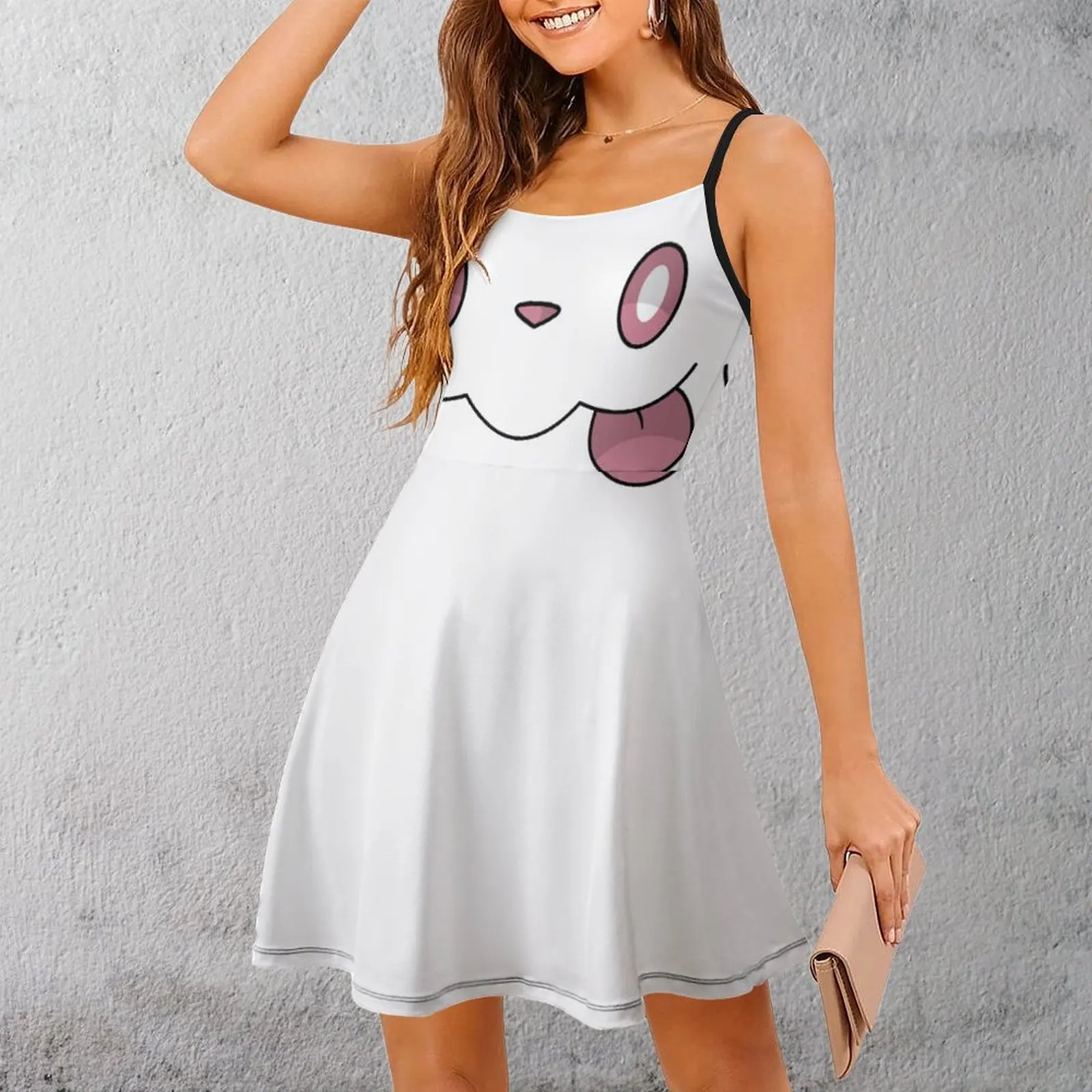 Swirlix Face Essential for Sale Women's Sling Dress Funny Sarcastic Dresses Creative Exotic  Woman's Gown  Vacations