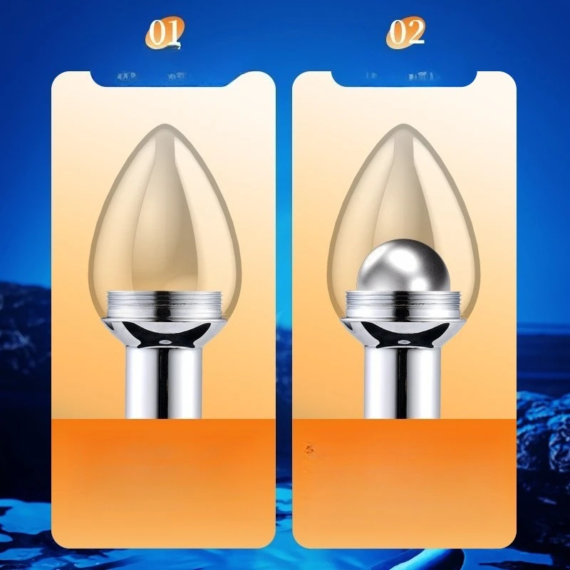 Metall Roller Ball Anal Plugs Boot Anker Typ für Männer und Frauen Outwear Anal Plug Anus Entwicklung Erotische Erwachsene Produkt Sex Spielzeug