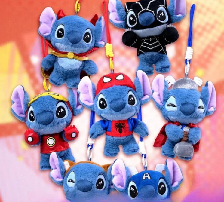 

Оригинальный стежок супергерой слепая коробка плюшевая игрушка рюкзак кулон кукла милая девушка подарок на Рождество и день рождения