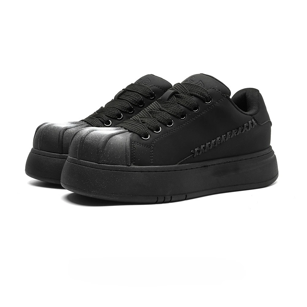 

New shell head men's shoes low-top fashion soft-soled thick-soled heightening versatile casual sports shoes