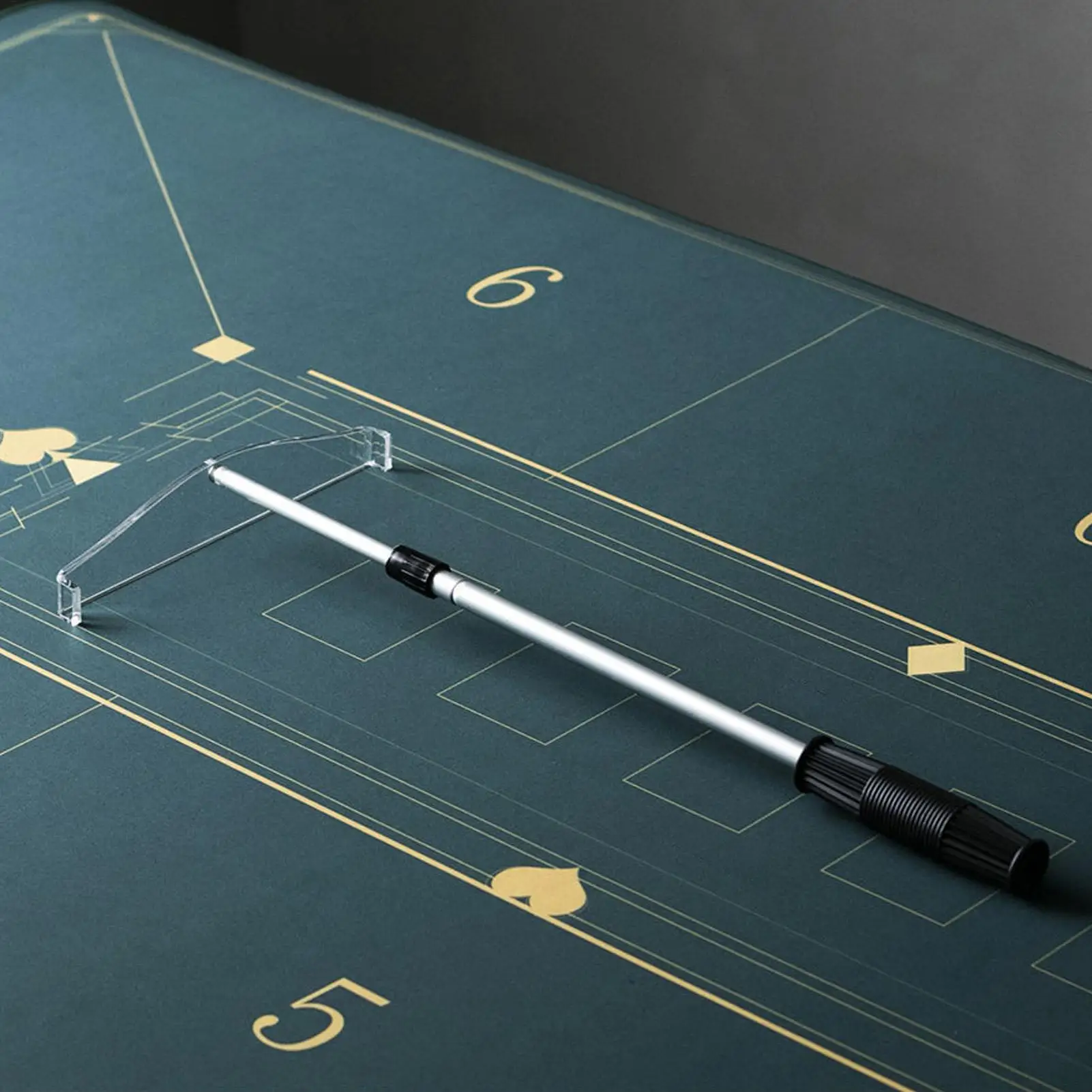 

Грабли для покерных фишек, выдвижная палочка для фишек, толкатель, коллектор, грабли для фишек, сборщик боронов, металлические портативные принадлежности для казино, клюшка для игральных костей