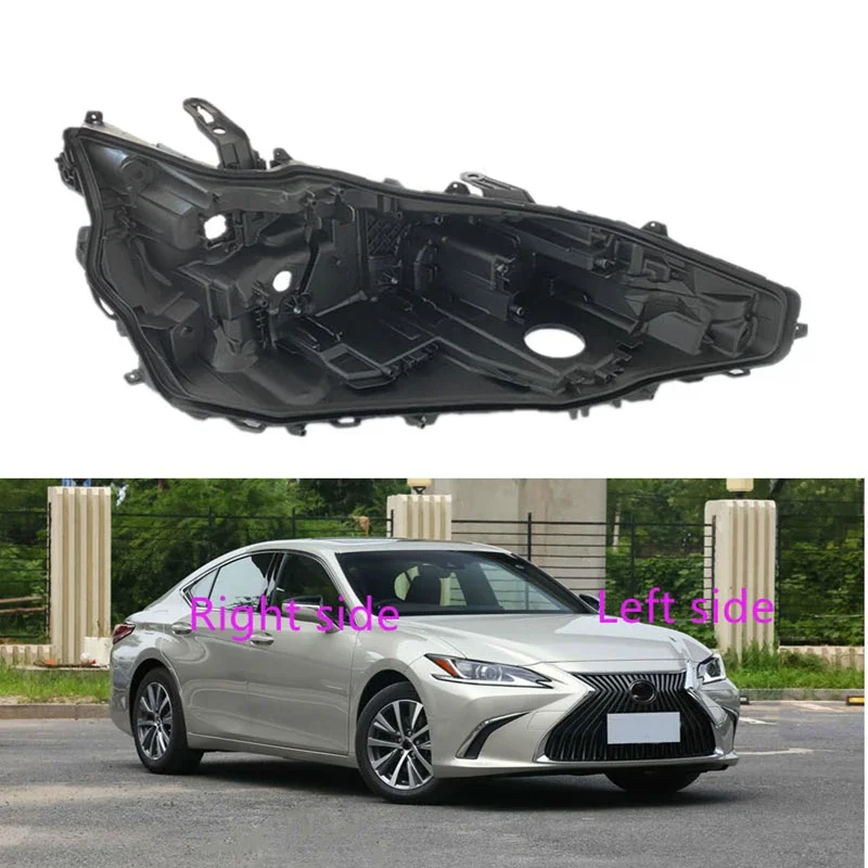 

Headlight Base for Lexus ES200 ES260 ES300 ES350 2018 2019 2020 Headlamp House Car Rear Base Front Auto Headlight Back House