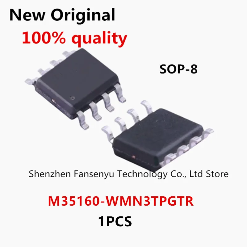 1pcs/lot New Original M35160-WMN3TPGTR M35160-WMN3TP M35160 160DOWQ 160D0WQ 160DOWT 160D0WT SOP8 In Stock Chipset