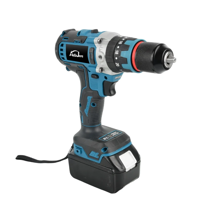 For 20V Battery 1800rpm Cordless Electric Impact Drill With Goddess Brushless Motor OEM Customized Support