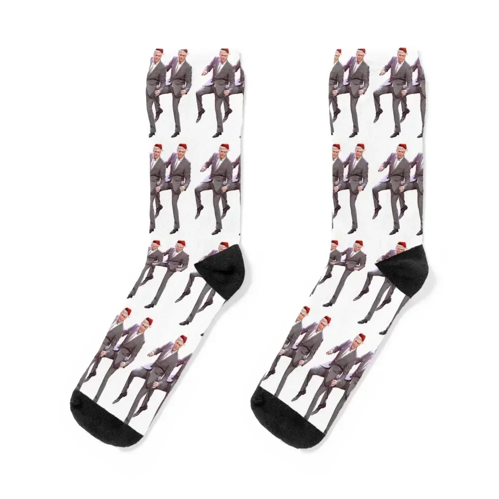 Calcetines Triple Buble de colores retro, calcetines de fútbol antideslizantes de lujo para hombre, novedades para mujer, regalo para hombre, calcetines para mujer y hombre