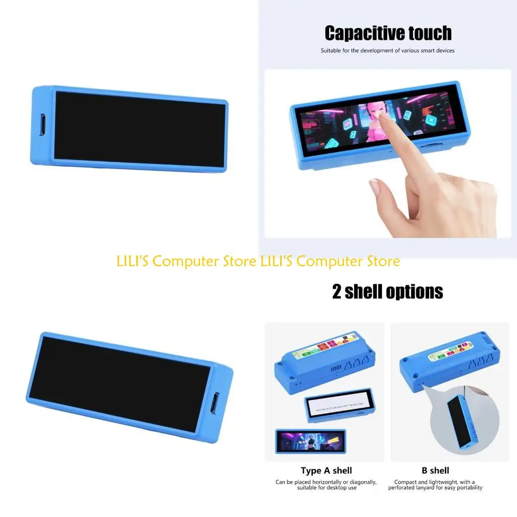 

Макетная плата A52B с 3,49-дюймовым IPS-экраном, двухъядерный процессор 240 МГц, Bluetooth-совместимый дизайн LE WiFi с низким