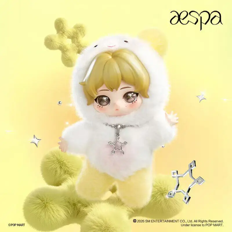 Pop Mart Fluffy Club Aespa Blind Box 4pcs Set