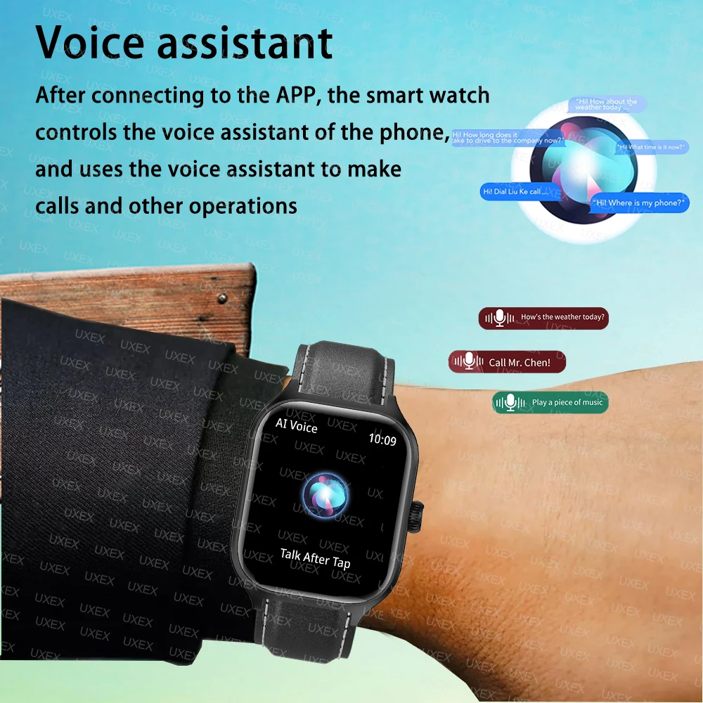 ساعة ذكية رياضية للرجال 2.01 HD بلوتوث مكالمة ساعات تتبع الصحة مساعد صوتي ممارسة السيدات ساعة ذكية لنظام أندرويد IOS #6