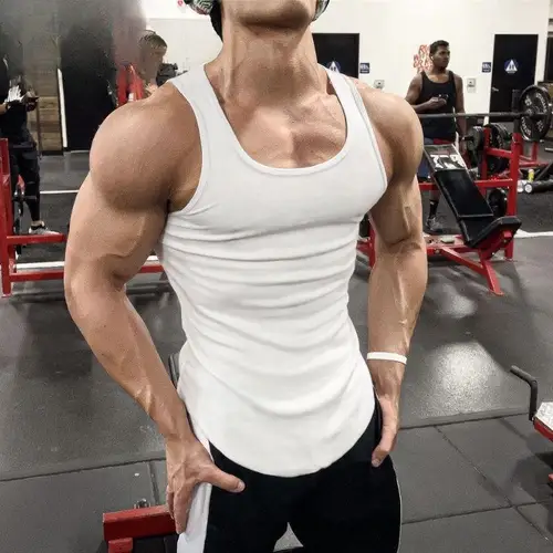 Chaleco básico de Color clásico blanco y negro para las cuatro estaciones para hombre, talla grande, deportes juveniles y ocio, correr, parte inferior del Joker