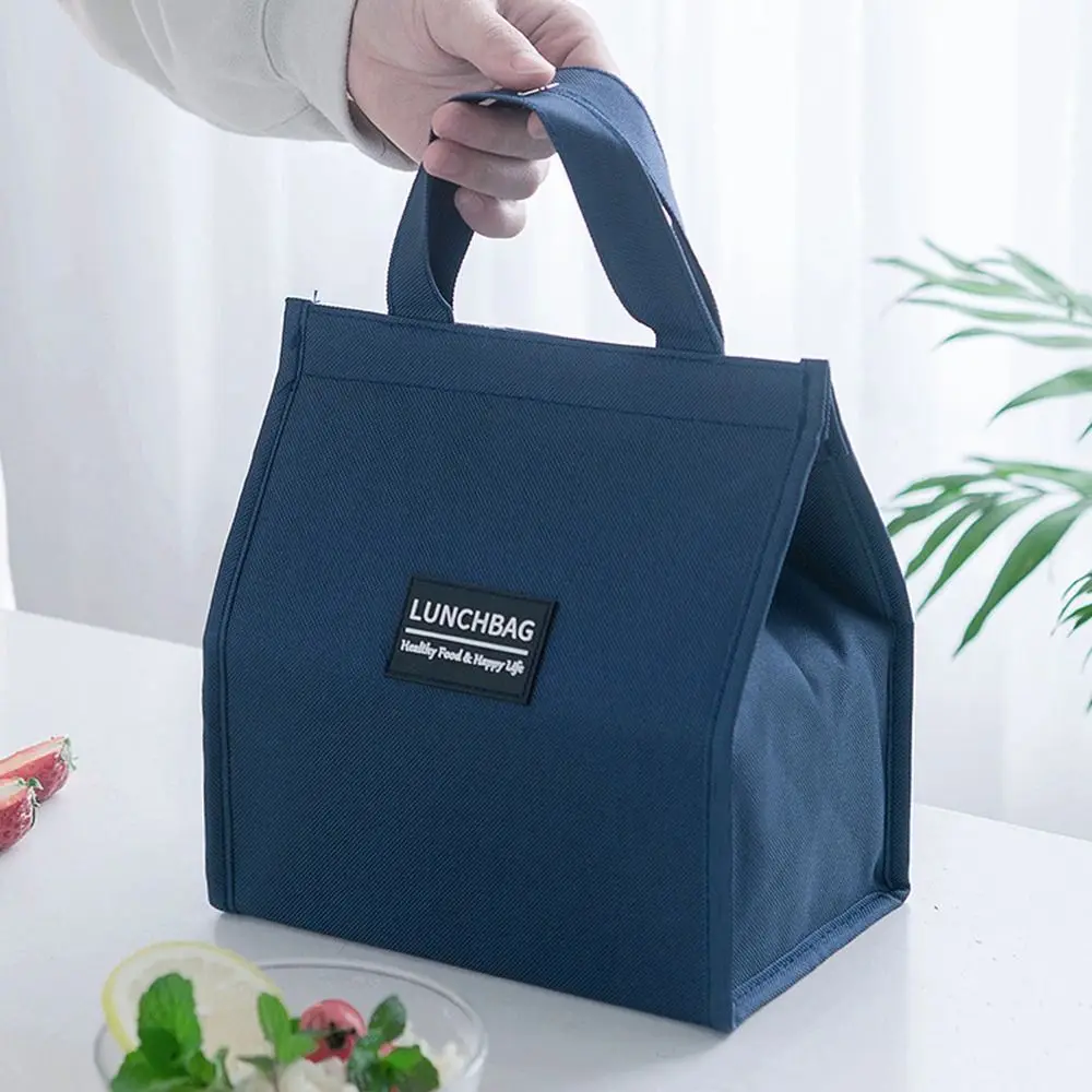 1Pcs New S/M/L Insulated Thermal Bag Waterproof Portable Cooler Lunch Bag Breakfast Organizer Kid Student