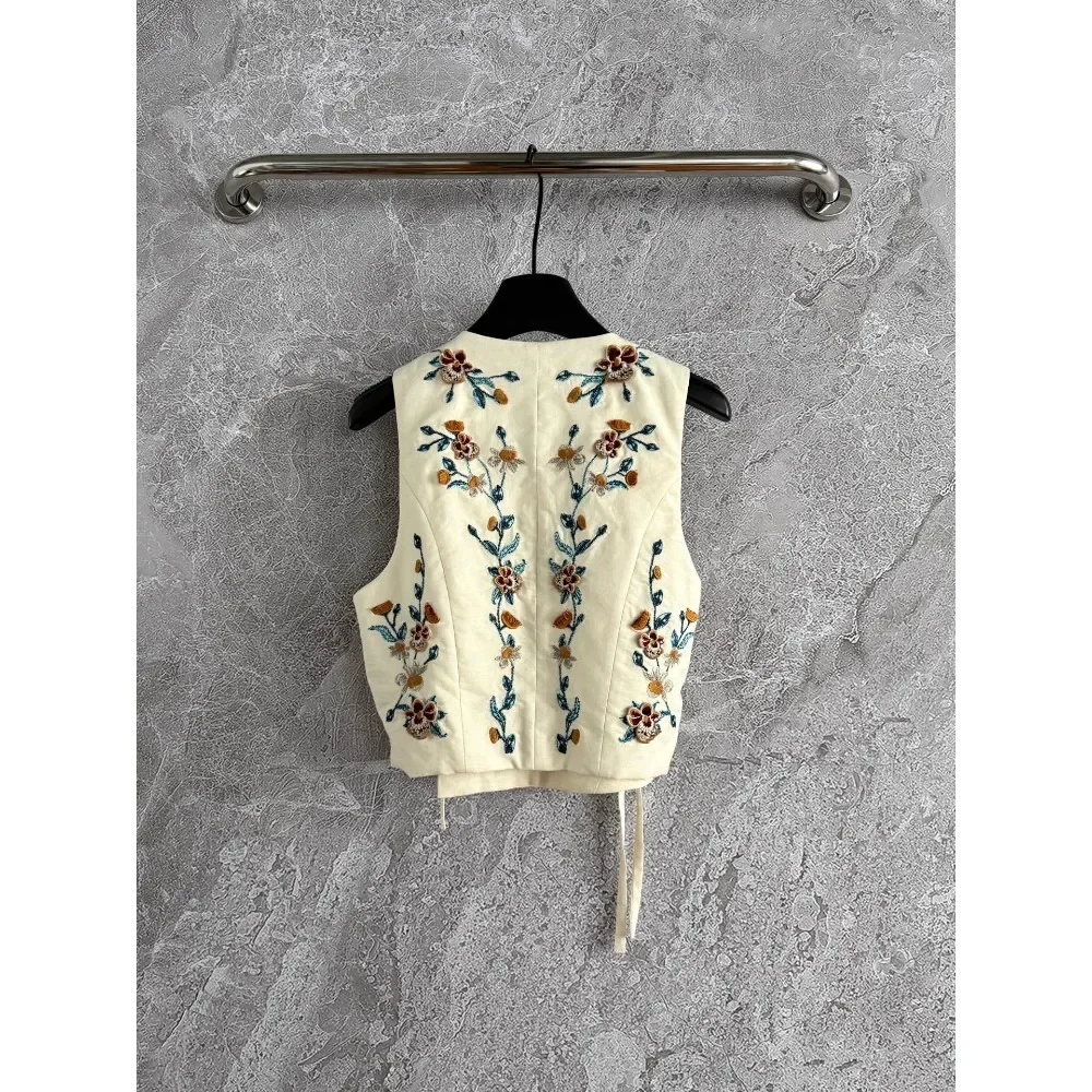 

2025 New Fashion Blouse Tops and Short Sets White Green Print