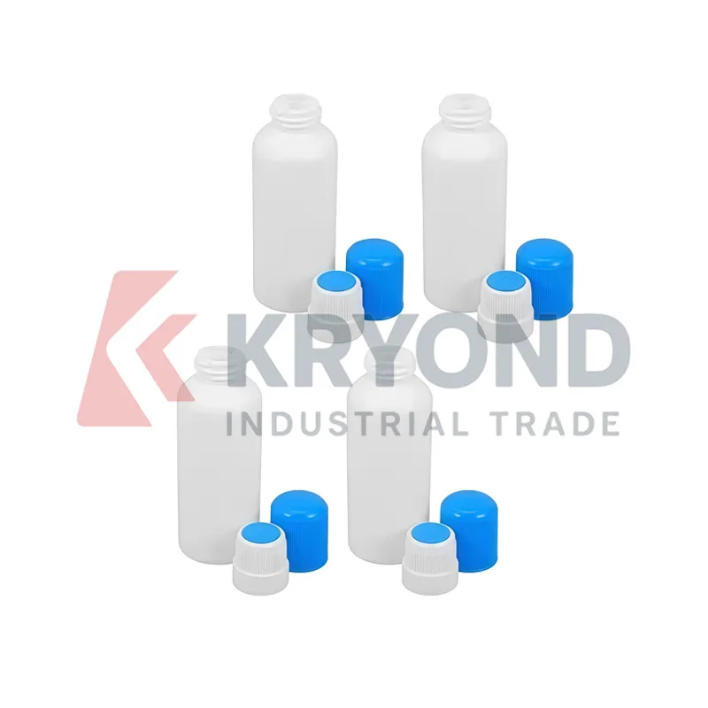 Squeeze Applicator Bottle Sponge Head Empty 100mL 4pcs Pack Laboratory Dauber Container Research Series Model Dispensing Vessel