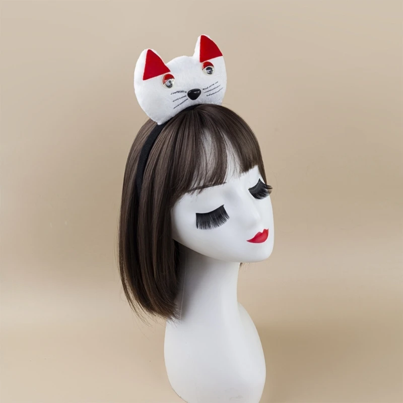 Adults Teenagers Kids Cosplay Animal Costume Cats Ears Headbands Tail Tutus Skirt Halloween Cosplay Props for Party Stage Wear