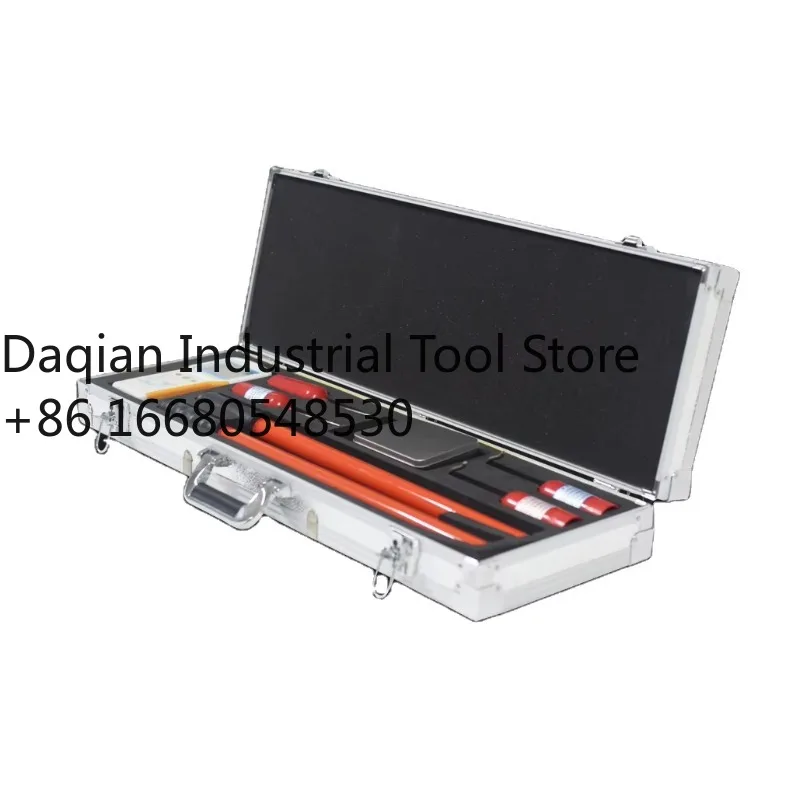 s6sBattery Powered HV High Voltage Detector Wireless Three Phase Sequence Tester 6KV-35KV