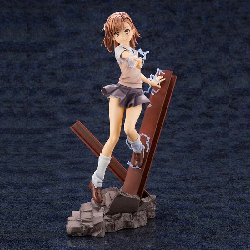 

Misaka Meiqin Figure Figure, A Scientific Super Electromagnetic Gun Magic Banned Book Catalog, Gun Sister Model Doll Ornament