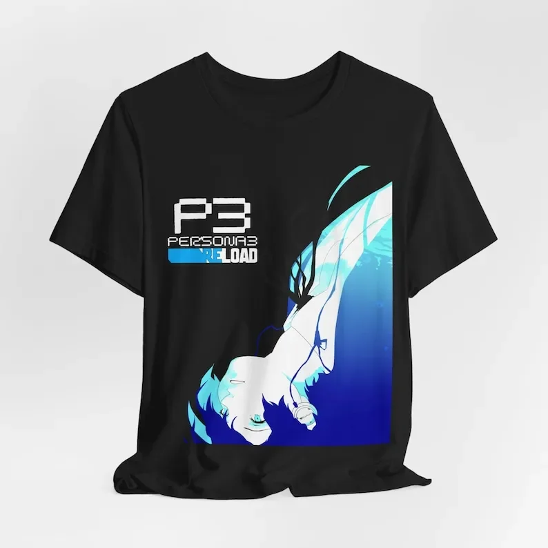 Persona 3 Reload TShirt! Vintage Unisex clothing