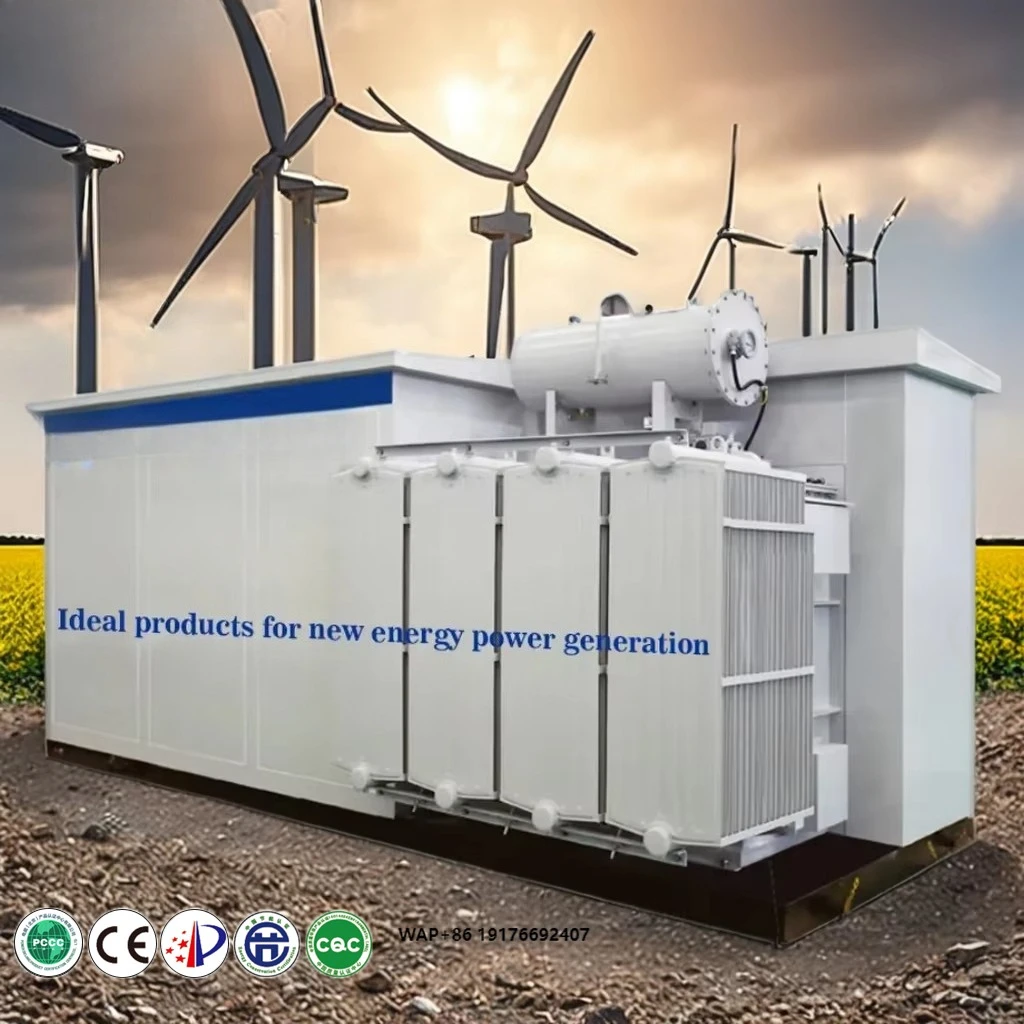 Renewable Energy Wind Solar - HENTG Power Renewable Energy Substation 10kV