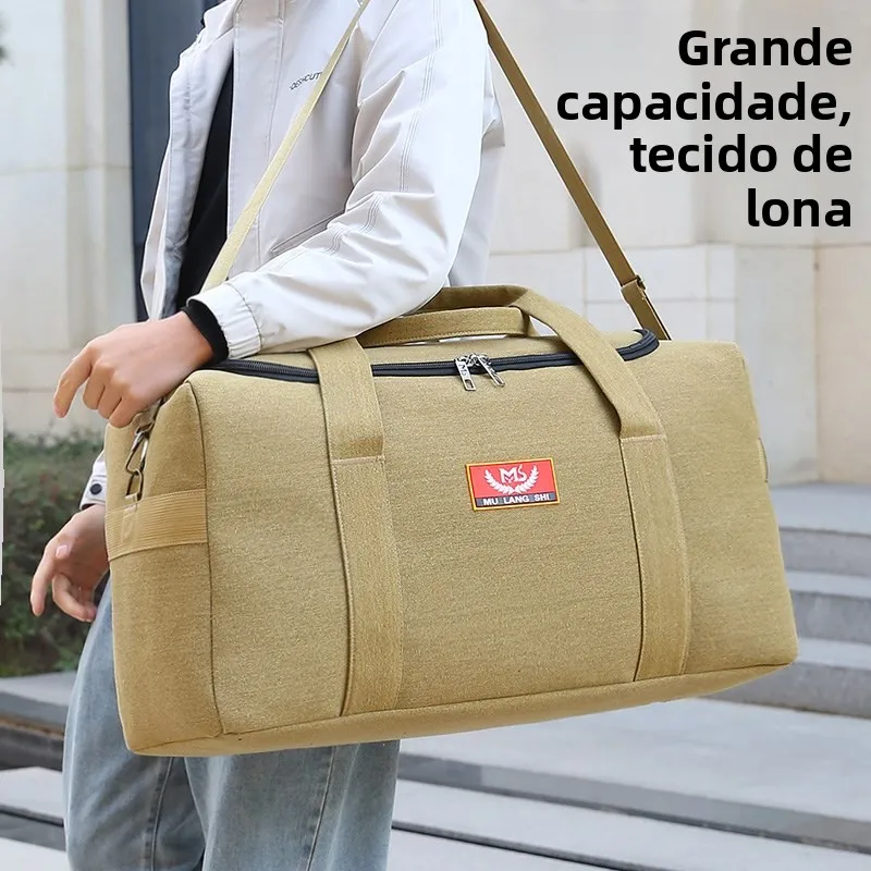 extra-large-capacity-120l-travel-bag-unisex-outdoor-luggage-canvas-bag-for-moving-clothes-vintage-style-foldable-shoulder-bag