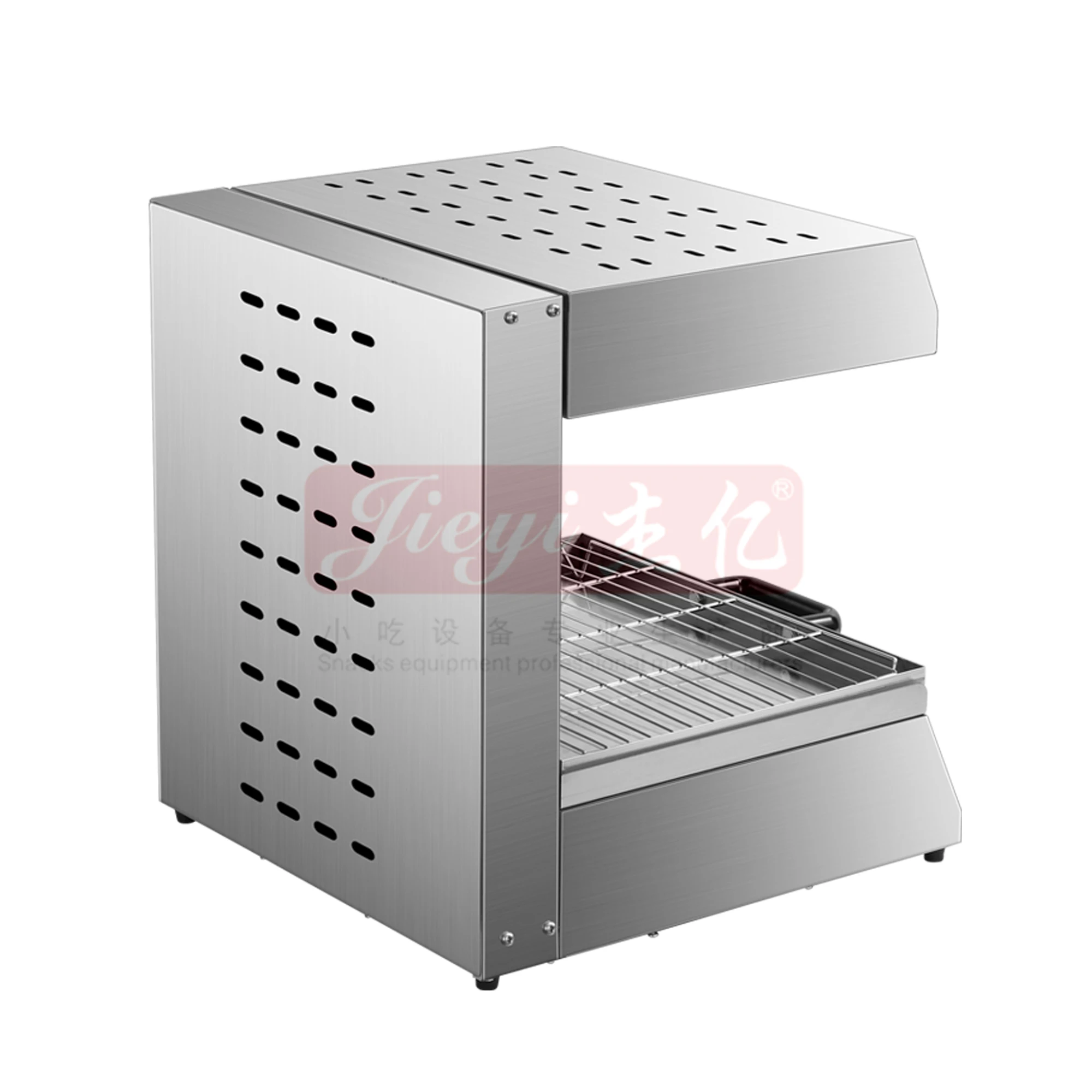 New Commercial Stainless Steel Electric Automatic Lifting Salamander Oven BBQ Grill CE Certified High Productivity view 2
