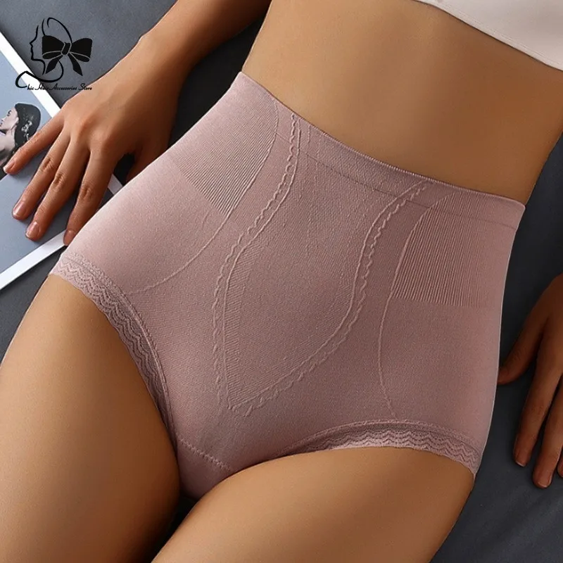 Nieuwe Afslankende Buik Ondergoed Vrouwen Hoge Taille Vormgeven Slipje Ademende Body Shaper Butt Lifter Naadloze Slipje Shaperkleding